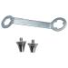 Puma Replacement Tunnels for Soccer Shoes | 8x13mm & 4x15mm | Men's Silver Metallic | Durable & Easy to Use - Buy Online on GoSupps.com