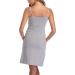 Maternity Nursing Nightdress in Grey - Pregnancy & Breastfeeding Hospital Gown - Buy Online on GoSupps.com