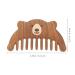 Beavorty Natural Green Sandalwood Wide Tooth Scalp Comb - Head Massage Tool for Women | Premium Wood Hair Comb for Scalp Massage - Buy Online on GoSupps.com