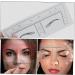 Beavorty Eyebrow Ruler 100pcs Eyebrow Design Ruler Brow Ruler Brow Shaping Template Shape Make up Measuring Ruler Eyebrow Shaper - Buy Online on GoSupps.com