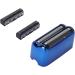 Replacement Foil for Electric Trimmer - Fine Cutting Stainless Steel Head Smooth Glide Fit (BLUE) | International Shipping - Buy Online on GoSupps.com