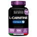 Bandini L-CARNITINE 1000mg Carnipure | 100 Vegan Tablets 100 Days | High Strength L Carnitine Tartrate Supplement | Reduces Tiredness & Fatigue | Energy & Metabolism Support | Pre-Workout Formula