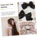 minkissy 8 Pairs Bow Hairpin Christmas Hair Decoration Hair Bows for Women Hair Pin Bowknot Girls Barrette Big Bows Hair Clips Bow Alligator Clips Toddler Bows Fabric Headgear Bow Tie Woman - Buy Online on GoSupps.com