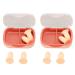4 Pair Ear Plugs Sleeping Sound Blocking Ultra Soft Noise Cancelling Sponge Earplugs for Sleeping Study Work Travel