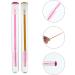 Outanaya 10pcs Transparent Tube Mascara Brush Reusable Eyelash Extensions Makeup Mascara Makeup Tools Lip Abs - Buy Online on GoSupps.com