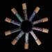 Buy BARENX 10pcs 10ml Empty Essential Oil Perfume Roller Ball Bottles - Refillable Pipette for Travel & DIY | International Shipping Available - Buy Online on GoSupps.com