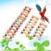 Pet Hanging Ladder - Wooden Suspension Bridge for Birds, Hamsters, and Rodents | 7 Steps Climbing Swing Toy for Cage Decor - Buy Online on GoSupps.com