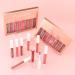 Domality 8 Colors Glossy Liquid Lipstick Set - Creamy & Nourishing High Shine Lip Gloss Kit - Buy Online on GoSupps.com
