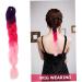 DOITOOL Braiding Hair Extensions for Women Color Big Braid Hair Ponytail Hair Extensions for Braids Brunette Hair Ponytail Wigs Kanekalon Braids Hair Extensions To Weave Extend Size 1 As Shown - Buy Online on GoSupps.com
