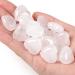 XIANNVXI 10 Pcs Clear Quartz Crystals Heart Gemstone Set - Reiki Crystal Beginner's Gifts | Polished Love Palm Pocket Stones - Buy Online on GoSupps.com