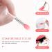 SALOCY Silicone Lip Brush Set - 9Pcs Pink Makeup Applicator Brushes - Buy Online on GoSupps.com
