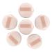 Bontannd 6 pieces powder quack triangle make-up puff made of pure cotton powder velor face ultra soft washable body cosmetic sponge make-up tool 6 cm