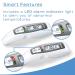 Beurer FT65 3-in-1 Digital Thermometer - Non-Contact Infrared Thermometer w/Memory Slots - Large Display w/Fever Alarm High Accuracy Forehead Thermometer for Adults and Kids (Ear/Forehead) - Buy Online on GoSupps.com