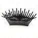 Buy 2pcs Zigzag Comb 11.5x7cm - Rich Black Made in Germany | WeLoveBeads - Perfect for Hair Styling - Buy Online on GoSupps.com