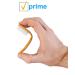 Dukal Orange Toothbrushes 144 Pack - Short Handle, Soft Bristles, Rounded Tips, Ideal for Sensitive Enamel - Individually Packaged - Buy Online on GoSupps.com