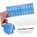 Hapinary Tooth Color Card 30-Count For Accurate Shade Matching | Teeth Whitening & Bleaching Guide - Buy Online on GoSupps.com