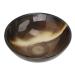 Jauarta Guasha Board Bowl - 8cm Round Durable Ox Horn Massage Tool with Smooth Surface - Buy Online on GoSupps.com