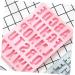 Ciieeo 2 Pcs 26 Alphabet Silicone Mold Ice Cube Decor Candle Molds Letter Fondant Silicone Molds for Soap Silicone Fondant Molds Silicone Baking Mold Chocolate Mold Alphabet Dessert Mold Pinkx2pcs 27.2X18.2X1.3CMx2pcs - Buy Online on GoSupps.com