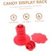 Zerodeko Candy Display Stand Decorative Frame Red Detachable - Buy Online on GoSupps.com