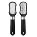 CGBE Callus Remover for Feet Foot Scrubber and Double-Side Dead Skin Storage Pedicure Tools for Foot Care Surgical Grade Stainless Steel Foot File for Foot Spa(One Pack with Two-Side) 1 Count (Pack of 1)