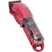 Transparent Mini Barber Hair Clipper Professional Electric Hair Clipper for Salon (Red) - Buy Online on GoSupps.com