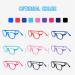 Kids Computer Glasses for Blocking UV Headache Blue Light Blocking Glasses Non Prescription Glasses for Women and Men color 8 - Buy Online on GoSupps.com