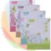 Blotting Paper 400 Sheets Oil Absorbing Tissues Cosmetic Blotting Paper Oil Control Film Blotting Paper for Oily Skin Care Blue Green Brown Pink 1 Count (Pack of 1)