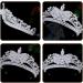 Beavorty Wedding Headdress Birthday Headband Rhinestone Elements Design Bridal Decor Girl Headdress - Buy Online on GoSupps.com