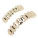 18K Gilded Hip-Hop Grills - Removable Mund Teeth Jewelry for Men & Women | Perfect Halloween Party Gift - Buy Online on GoSupps.com