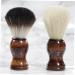 Beatifufu Men's Beard Brush & Razor - Premium Grooming Tool for Styling & Cleaning | 11x3.2cm Wood & Bristles - Buy Online on GoSupps.com