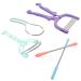 SUPVOX 5pcs Facial Hair Remover - Portable Manual Epilator | Stainless Steel Beauty Tool for Effortless Hair Removal - Buy Online on GoSupps.com