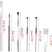 6Pcs/Set Ear Pickers Cleaning Brush with Box Stainless Steel Ear Pick Cleaner Portable Ear Clean Tools - Buy Online on GoSupps.com