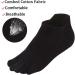 Meaiguo Men's Cotton Toe Socks - Low Cut Athletic Socks for Running in Black - Buy Online on GoSupps.com