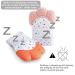 Pandaear 2er Baby Bite Gloves | Soothing Crackling Teething Toy for 0-12 Months | Pain Relief & Stimulation for Teething Babies - Buy Online on GoSupps.com