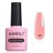 AIMEILI Gel Nail Polish 8 in 1 Builder Base Gel Sheer Color UV LED Soak Off Nail Art Manicure Pedicure Ideal for Salon Studios & Home Use Long Lasting & Easy to Apply - (164) 10ml 164 10.00 ml (Pack of 1)
