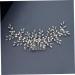 MAGICLULU Hair Comb for Bride Bridal Hairpin Comb Wedding Hair Clip Wedding Hair Comb Crystal Hair Comb Leaf Crystal Hair Jewelry Leaf Hair Comb Crystal Clip Comb Accessories Wedding Dress - Buy Online on GoSupps.com