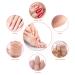 Electric Manicure and Pedicure Kit - Nail File Set, Grinder, and Trimmer in Red - Buy Online on GoSupps.com
