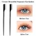 Metal Teeth Eyelash Comb Separator + Mascara Applicator | Eye Makeup Brush Tool with Comb Cover - 1 Pcs Straight - Buy Online on GoSupps.com