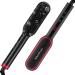 MiroPure Hair Straightener Brush Hair Straightener Comb 2-in-1 Ionic Straightening Brush with LCD Display 13 Temperature Settings 30s Fast Even Heating Dual Voltage Anti-Scald