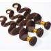 SEGO 20 Brazilian Body Wave Hair Extensions - 100% Virgin Human Hair - Dark Brown - 1 Bundle - Buy Online on GoSupps.com