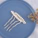 Bohend Hair Comb with Rhinestones White - Elegant Wedding Hair Accessory for Women and Girls - Buy Online on GoSupps.com