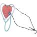 Heart Stethoscope Ornament | Caring Doctor Nurse Christmas Tree Decoration | Perfect Appreciation Gift for Caregivers - Buy Online on GoSupps.com