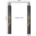 Ausemku Safe Foam Rubber Training Nunchucks with Steel Chain - 1 Pair - Buy Online on GoSupps.com