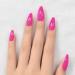 Rose Red Press On Nails - Pink Coffin Acrylic False Nails for Women - 24pcs/kit - Buy Online on GoSupps.com