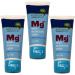 Magic Magnesium Cream | Pain Management | Muscle Relaxation | Soy & Corn & Gluten & Fragrance Free | Organic Ingredients | Mg | 9 Ounces as 3x3 Ounce Tubes