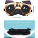 Cute Animal 3D Sleep Eye Mask | Soft Plush Blindfold for Men & Women | Cat Dog Eye Cover for Travel & Napping (2 Pack - Buy Online on GoSupps.com