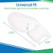 Vivesole Silicone Toe Separator for Bunions - Orthopedic Bunion Cushion and Straightener - 2 Pack - Buy Online on GoSupps.com