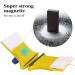 KOHARA 1 set Glass Cleaner Wiper Magnetic Doubles use Scraper Brush Cleaning Washing Tools - Buy Online on GoSupps.com