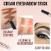 Erinde White Cream Eyeshadow Stick - Shimmer Metallic Eye Shadow Crayon | Waterproof & Long Lasting | Highly Pigmented Eye Highlighter Stick for Brightening - Save Time - Buy Online on GoSupps.com