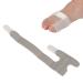 Toe Straightener Corrector Splint Portable Breathable Adjustable Toe Brace Fixation Hallux Valgus Corrector (Gray)